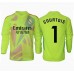 Real Madrid Thibaut Courtois #1 Keeper Tredjedrakt 2024-25 Langermet